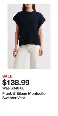 Nordstrom Frank & Eileen Montecito Sweater Vest offer