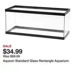Petsmart Aqueon Standard Glass Rectangle Aquarium offer