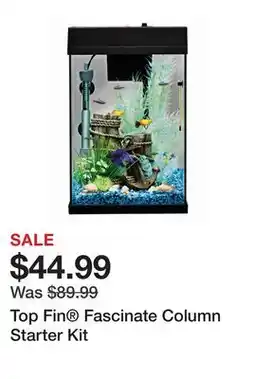 Petsmart Top Fin Fascinate Column Starter Kit offer