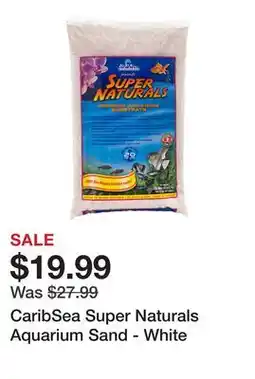 Petsmart CaribSea Super Naturals Aquarium Sand - White offer