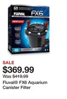 Petsmart Fluval FX6 Aquarium Canister Filter offer