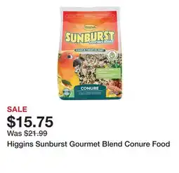 Petsmart Higgins Sunburst Gourmet Blend Conure Food offer