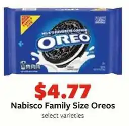 Fareway Nabisco Family Size Oreos offer