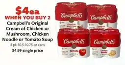 Fareway Campbell's Original Cream of Chicken offer
