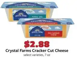 Fareway Crystal Farms Cracker Cut Cheese offer