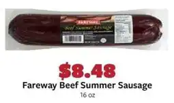 Fareway Fareway Beef Summer Sausage offer