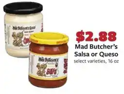Fareway Mad Butcher's Salsa or Queso offer