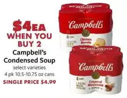 Fareway Campbell's Condensed Soup offer