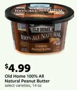 Fareway Old Home 100% All Natural Peanut Butter offer