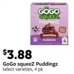 Fareway GoGo squeeZ Puddingz offer