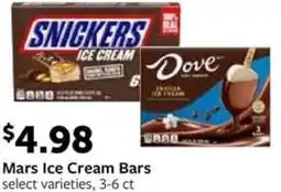 Fareway Mars Ice Cream Bars offer