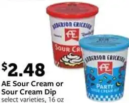 Fareway AE Sour Cream or Sour Cream Dip offer