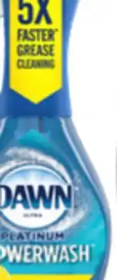 Ocean State Job Lot Dawn Platinum Plus Power wash Dish Spray 16 oz offer