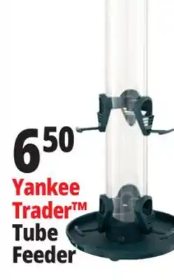 Ocean State Job Lot Yankee Trader Bird Tube Feeder with Tray Green offer