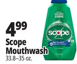 Ocean State Job Lot Scope Mouthwash offer