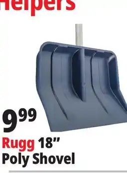 Ocean State Job Lot RUGG 18 Poly Snow Shovel offer