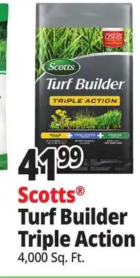Ocean State Job Lot Scotts Turf Builder Triple Action Weed Control & Lawn Food 4 000 sq ft offer