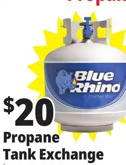 Ocean State Job Lot Blue Rhino Propane Tank Exchange offer