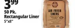 Ocean State Job Lot Baker's Choice Rectangle Air Fryer Liners 50 Count offer