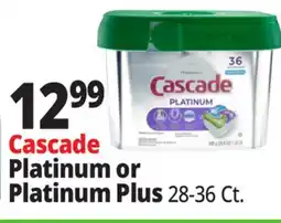 Ocean State Job Lot Cascade Platinum Fresh Scent Actionpacs Dishwasher Detergent 36 Count offer
