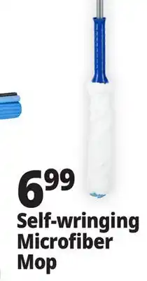 Ocean State Job Lot Self-wringing Microfiber Mop offer