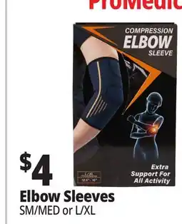 Ocean State Job Lot Promedica Sport Performance Uni-Sex Compression Elbow Sleeve Large/X-Large offer