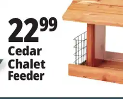 Ocean State Job Lot Cedar Chalet Feeder offer
