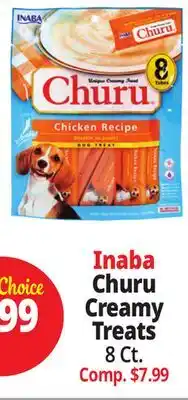 Ocean State Job Lot Inaba Churu Creamy Treats offer