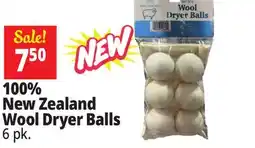 Ocean State Job Lot 100% New Zealand Wool Dryer Balls offer