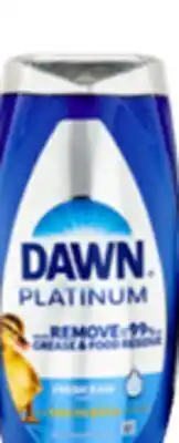 Ocean State Job Lot Dawn Platinum EZ-Squeeze Liquid Dish Detergent 24.3 oz offer