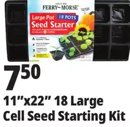 Ocean State Job Lot Ferry~Morse Large Pot Seed Starter 18-pots offer