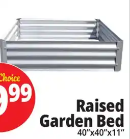 Ocean State Job Lot Galvanized Raised Garden Bed 35 x 35 x 17 offer