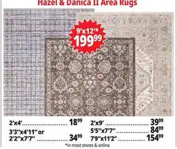 Ocean State Job Lot Danica & Hazel Rugs offer