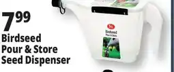 Ocean State Job Lot Birdseed Pour & Store Dispenser offer