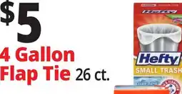 Ocean State Job Lot 4 Gallon Flap Tie offer