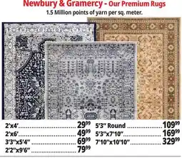 Ocean State Job Lot Newbury & Gramercy Rugs offer