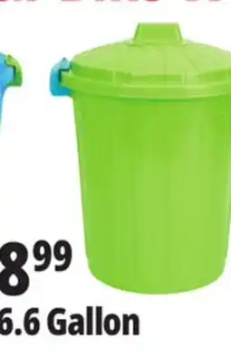 Ocean State Job Lot HemiCasa Medium Clear Oscar Bin with Lid and Handles offer