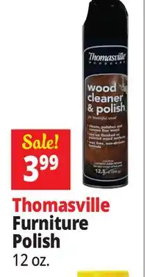 Ocean State Job Lot Thomasville Furniture Polish offer
