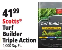 Ocean State Job Lot Scotts Turf Builder Triple Action Weed Control & Lawn Food 4 000 sq ft offer