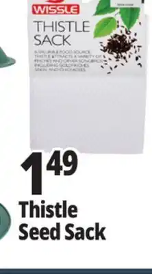 Ocean State Job Lot Wissle Thistle Sack Bird Feeder offer