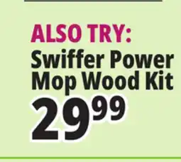 Ocean State Job Lot Swiffer Power Mop for Wood Floor Cleaning Kit 6 Piece offer