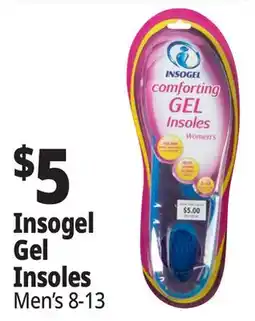 Ocean State Job Lot Insogel Women's Comforting Gel Insoles Size 6 - 10 offer