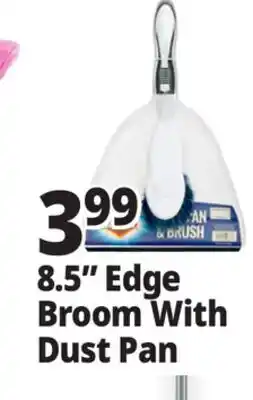 Ocean State Job Lot 8.5 Edge Broom With Dust Pan offer