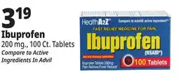 Ocean State Job Lot Ibuprofen 200 mg Tablets 100 Count offer