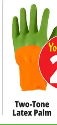 Ocean State Job Lot Two-Tone Latex Palm Garden Grove Women's Gloves offer