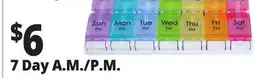 Ocean State Job Lot 7 Day Pill Planner offer
