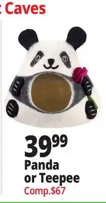 Ocean State Job Lot Panda or Teepee offer