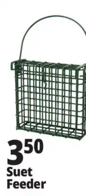 Ocean State Job Lot 4 Suet Cake Bird Feeder Bronze offer