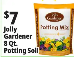 Ocean State Job Lot Jolly Gardener 8 Qt. Potting Soil offer