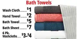 Ocean State Job Lot Bath Towels offer